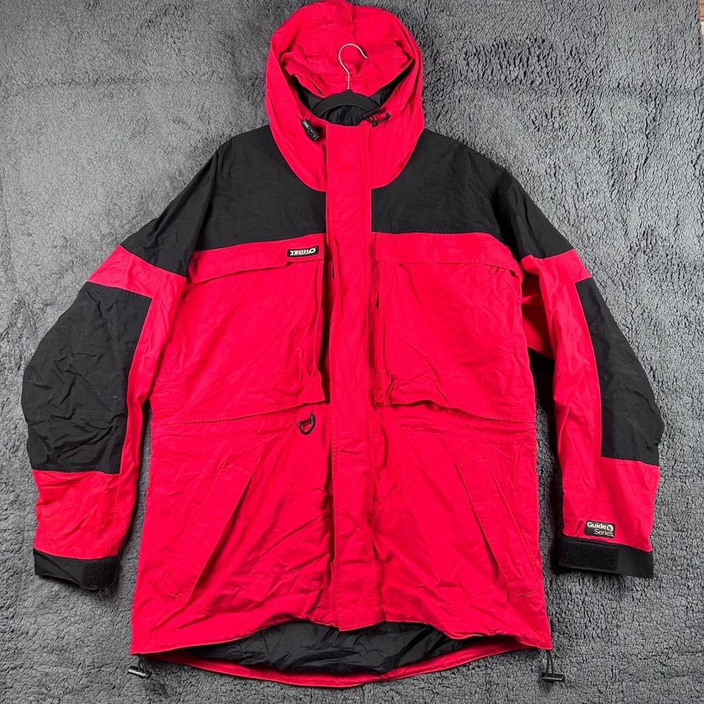 Guide Series TecH2O Waterproof Breathable Mens XL Red Black Ski Snowboard Jacket